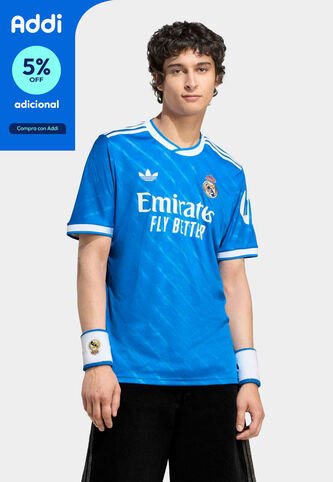 Camiseta Real Madrid 25/26 adidas Originals Azul adidas Originals