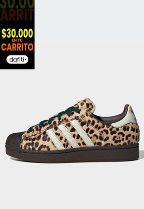 Tenis adidas Originals Superstar II Beige