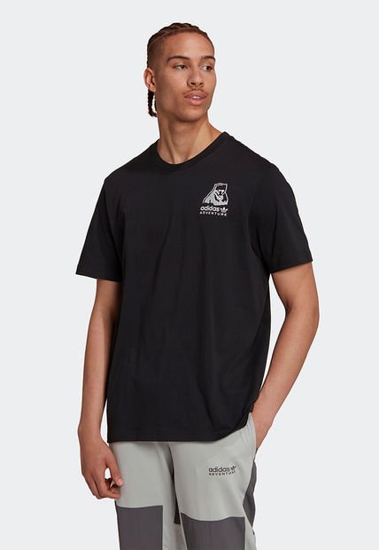 Camiseta Negro-Blanco adidas Originals
