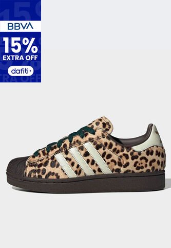 Tenis adidas Originals Superstar II Beige adidas Originals