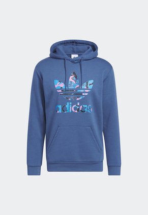 Hoodie Azul-Negro-Fucsia adidas Originals