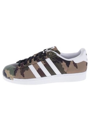 Lifestyle Verde Militar adidas Superstar Shell Toe Pack