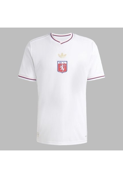 Camiseta Adidas Originals Hombre Aniversario Olympique Lyonnais - Fútbol | Uso Casual Y Entrenamiento
