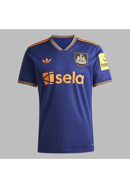 Camiseta Adidas Originals Hombre Newcastle FC, Temporada 25/26 - Azul - Fútbol | Uso Casual Y Entrenamiento