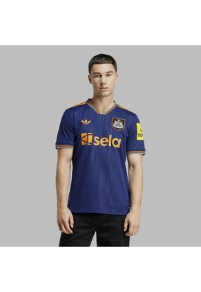 Camiseta Adidas Originals Hombre Newcastle FC, Temporada 25/26 - Azul - Fútbol | Uso Casual Y Entrenamiento