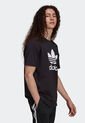 Camiseta Negro-Blanco adidas Originals Trefoil de adidas Originals