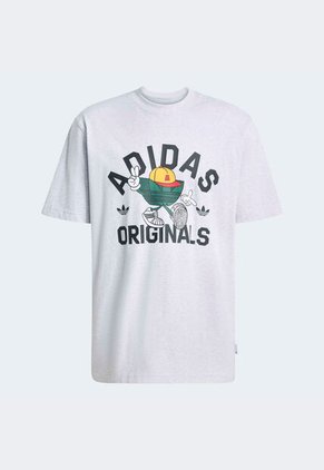 Camiseta adidas Originals Series Character Gris Claro