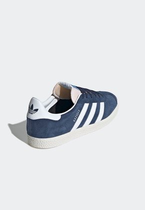 Tenis Lifestyle Azul Navy-Blanco-Beige adidas Originals Gazelle