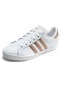 Tenis Blanco-Oro Rosa adidas Originals Coast Star W de adidas Originals