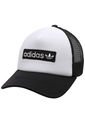 Gorra Negra-Blanca adidas Originals Foam TRK BLK de adidas Originals