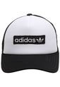 Gorra Negra-Blanca adidas Originals Foam TRK BLK de adidas Originals