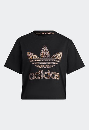 Camiseta Negro-Lila-Beige adidas Originals