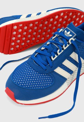 Tenis Lifestyle Azul-Blanco adidas Originals Marathon Tech