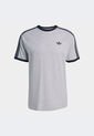 Camiseta adidas Originals 3 Rayas Gris de adidas Originals