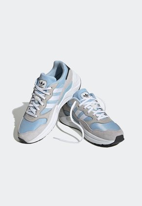 Tenis Lifestyle Gris-Celeste-Blanco adidas Originals Retropy Adisuper