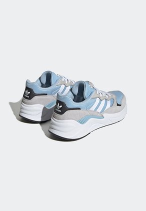 Tenis Lifestyle Gris-Celeste-Blanco adidas Originals Retropy Adisuper