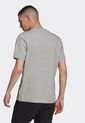 Camiseta Gris-Blanco adidas Originals Classics Trifolio de adidas Originals