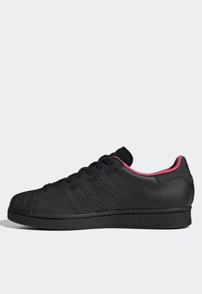 Tenis Lifestyle Negro-Fucsia adidas Originals Superstar