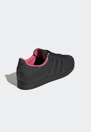 Tenis Lifestyle Negro-Fucsia adidas Originals Superstar
