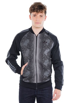 Chaqueta adidas Snake Sst Tt Negro-Gris
