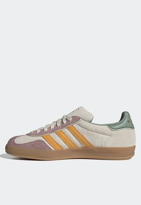 Tenis Lifestyle Beige-Multicolor adidas Originals Gazelle Indoor