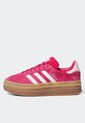 Tenis Lifestyle Magenta-Blanco-Miel adidas Originals Gazelle Bold de adidas Originals