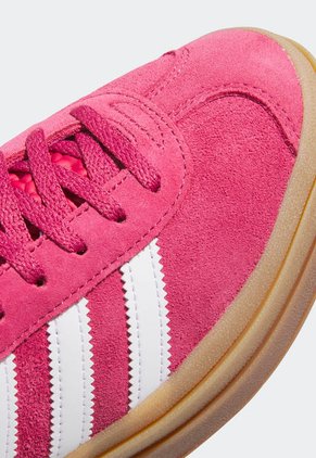 Tenis Lifestyle Magenta-Blanco-Miel adidas Originals Gazelle Bold