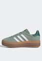 Tenis Lifestyle Verde-Blanco-Miel adidas Originals Gazelle Bold de adidas Originals