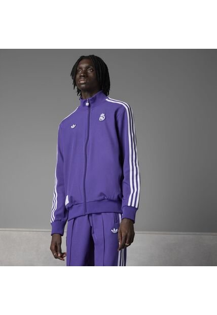 Adidas Originals Chaqueta Adidas Hombre Real Madrid Terrace Icons - Morado Chaqueta
