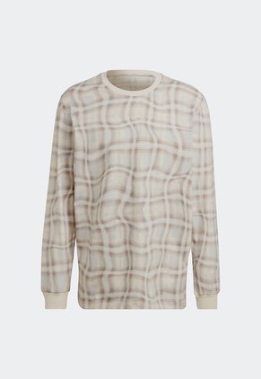 Camiseta Manga Larga Beige-Cafe-Blanco adidas Originals