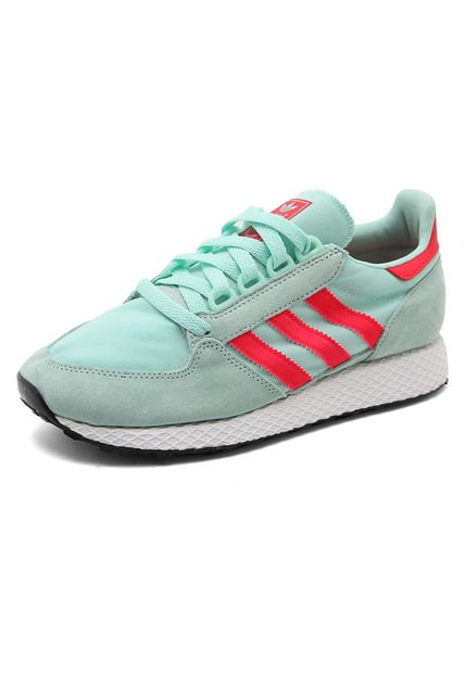 Tenis Lifestyle Verde-Rosa adidas Forest Grive W - Compra Ahora |