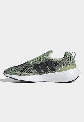 Tenis Running Verde-Blanco-Negro adidas Originals Swift Run 22