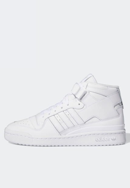 Tenis adidas Originals Forum Mid Blanco