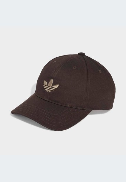 Gorra adidas Originals Adicolor Classic Trifolio Marrón