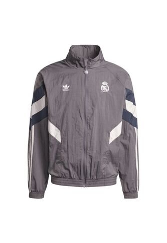 Adidas Originals Chaqueta Adidas Hombre Deportiva Real Madrid Originals - Gris Chaqueta adidas Originals