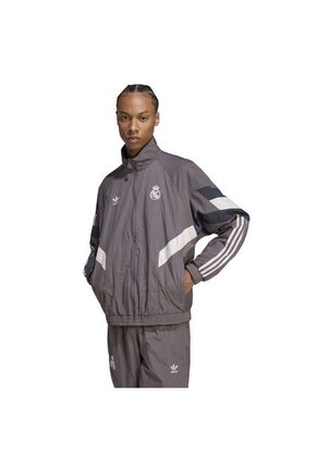 Adidas Originals Chaqueta Adidas Hombre Deportiva Real Madrid Originals - Gris Chaqueta
