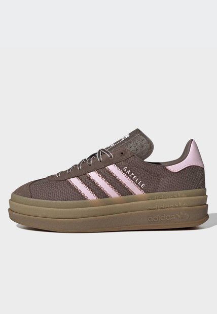 Tenis Lifestyle adidas Originals Gazelle Bold Marrón