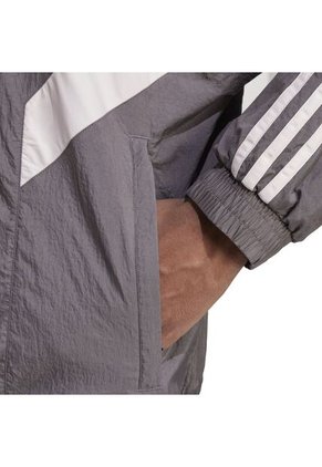 Adidas Originals Chaqueta Adidas Hombre Deportiva Real Madrid Originals - Gris Chaqueta