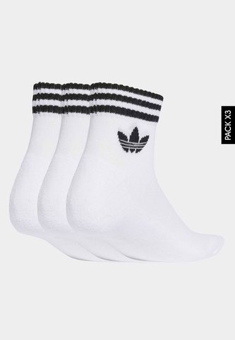 Medias Trío adidas Originals Blanco adidas Originals