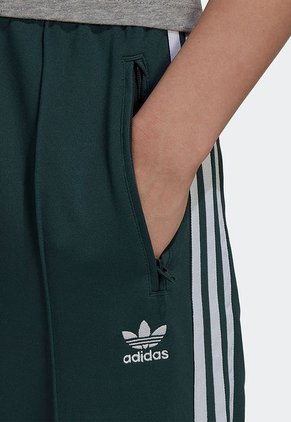 Pantalón Sudadera Verde-Blanco adidas Originals SST Primeblue