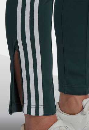 Pantalón Sudadera Verde-Blanco adidas Originals SST Primeblue