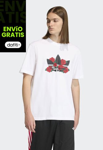 Camiseta adidas Originals Serie Trifolio Roses Blanco adidas Originals