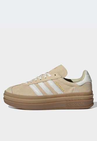 Tenis Lifestyle adidas Originals Gazelle Bold Caqui adidas Originals