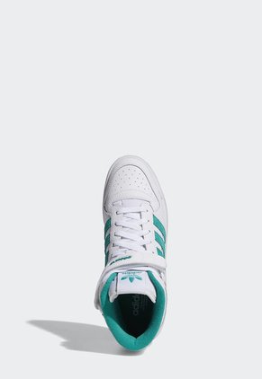 Tenis Lifestyle Blanco-Verde adidas Originals Forum Mid