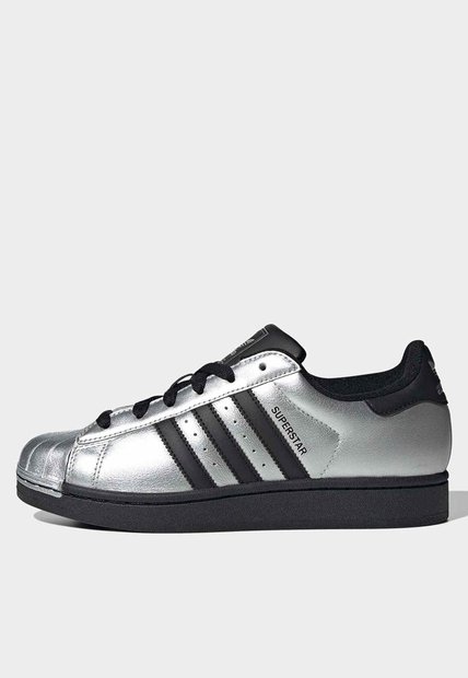 Tenis Lifestyle adidas Originals Superstar II Plateado