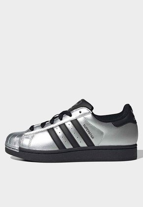 Tenis Lifestyle adidas Originals Superstar II Plateado