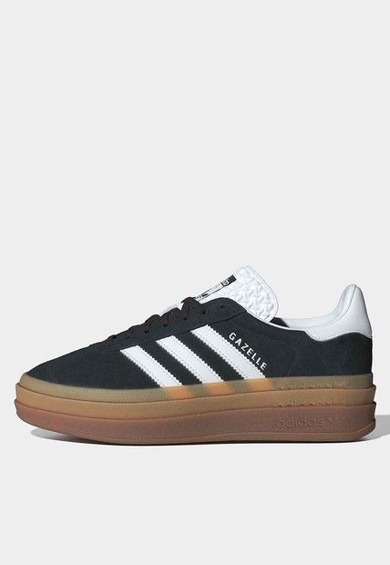 Tenis Lifestyle adidas Originals Gazelle Bold Negro