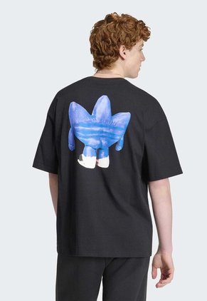 Camiseta adidas Originals Clay Trifolio Negro