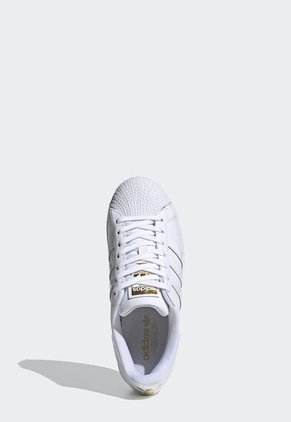 Tenis Lifestyle Blanco-Dorado adidas Originals Superstar Bold