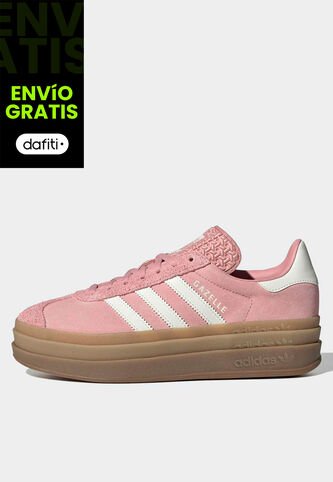 Tenis Lifestyle adidas Originals Gazelle Bold Rosa adidas Originals